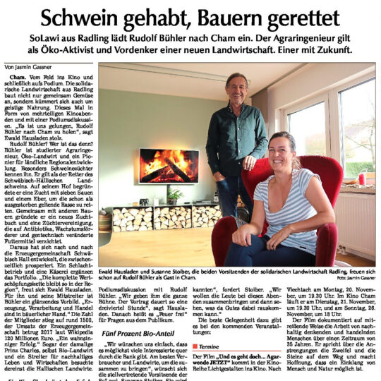 Chamer Zeitung 18.11.2023
